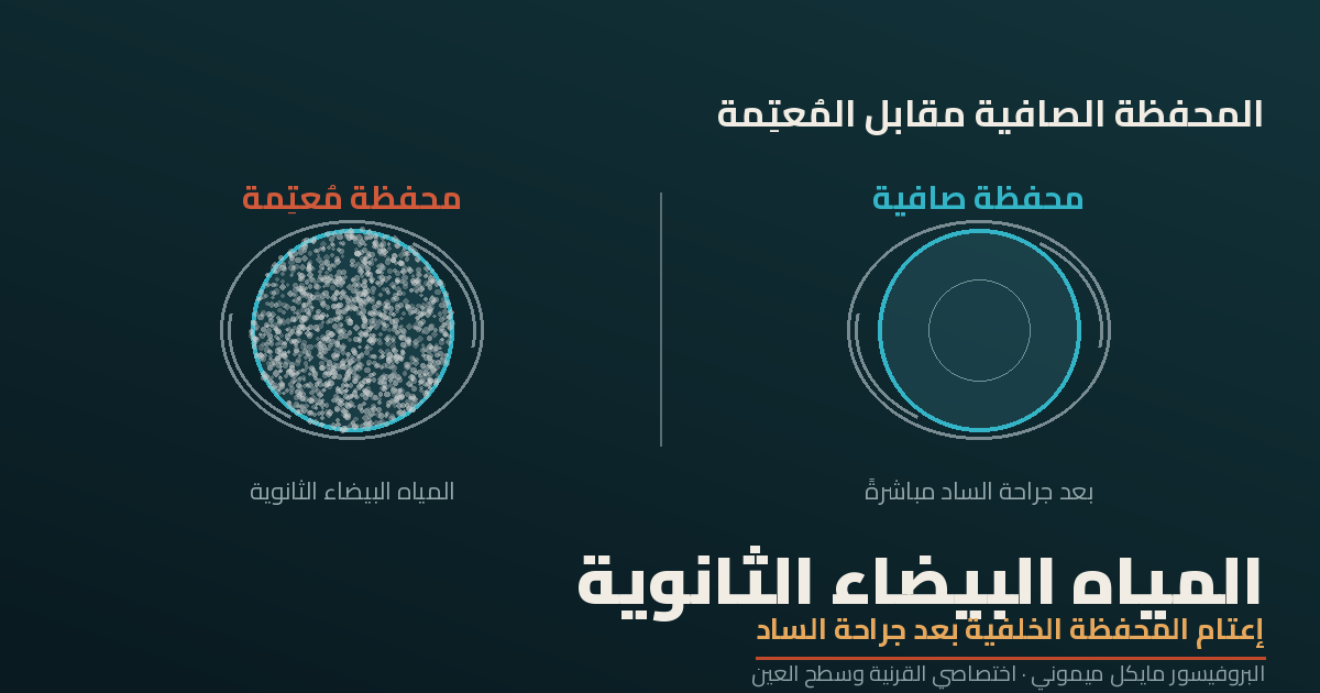 المياه البيضاء الثانوية